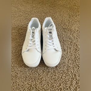 Vans white shoes